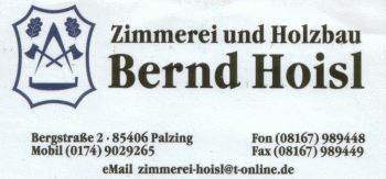 Zimmerei Bernd Hoisl